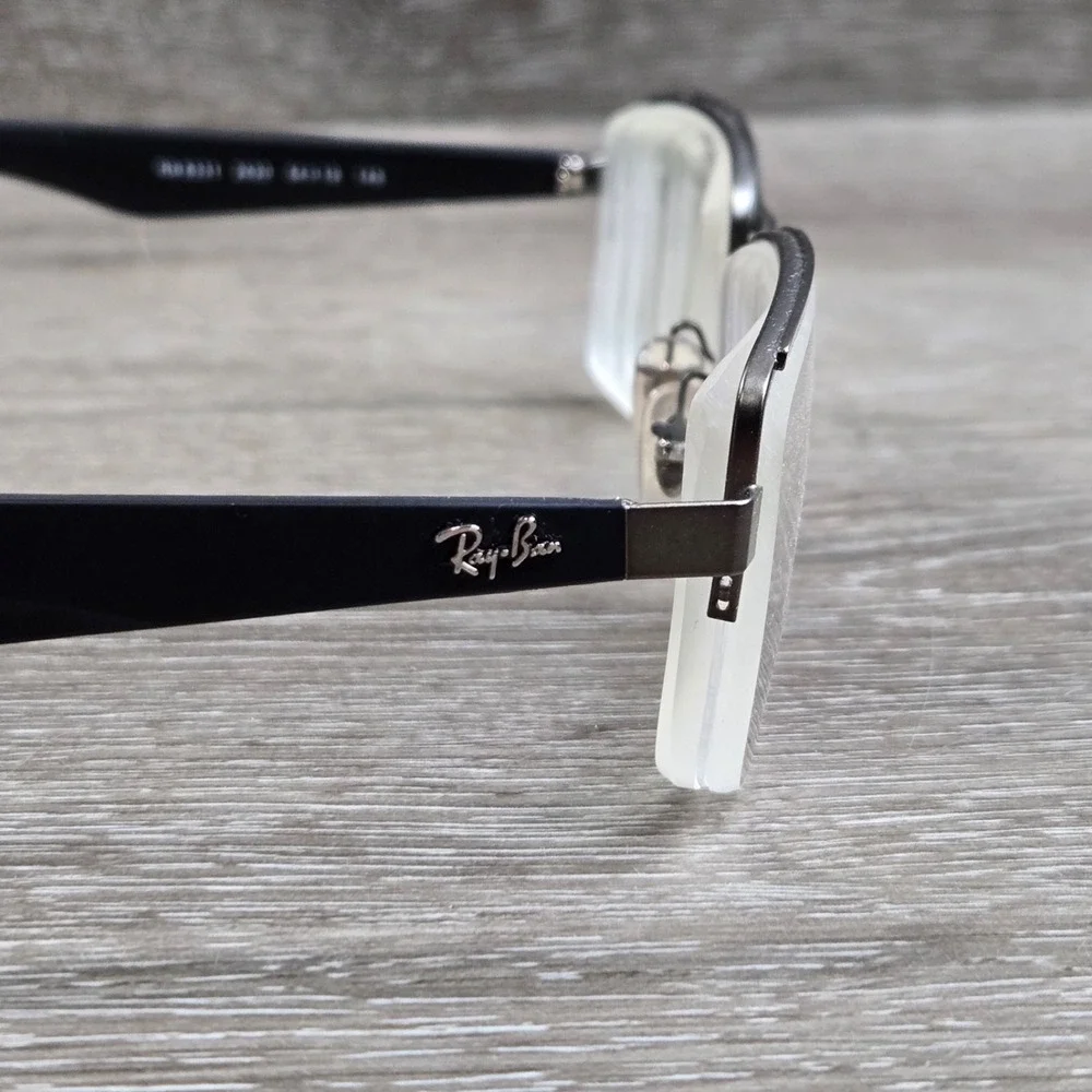 Ray-Ban RB6331 2620 Gunmetal Half Rim Men's Eyeglass Frame only